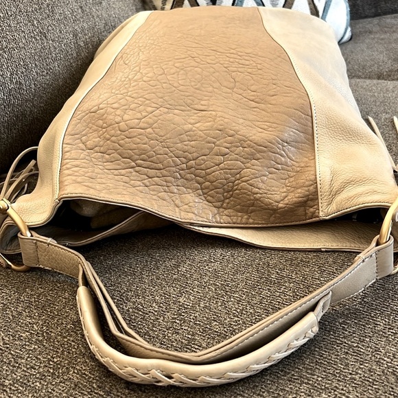 Kelsi Dagger Taupe Hobo Leather Bag
 Calf Leather Hobo Bag - Picture 6 of 15